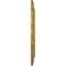 Ekena Millwork Claremont Ceiling Medallion (Fits Canopies up to 5 5/8"), 9"OD x 4 1/2"ID x 1/2"P, Pharaohs Gold CM09CLPGS - alternate 5